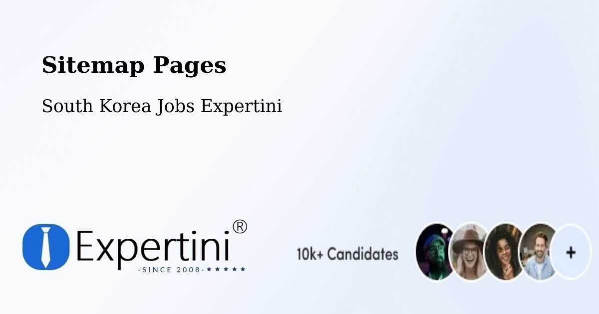 Sitemap Pages - Seoul - South Korea Jobs Expertini